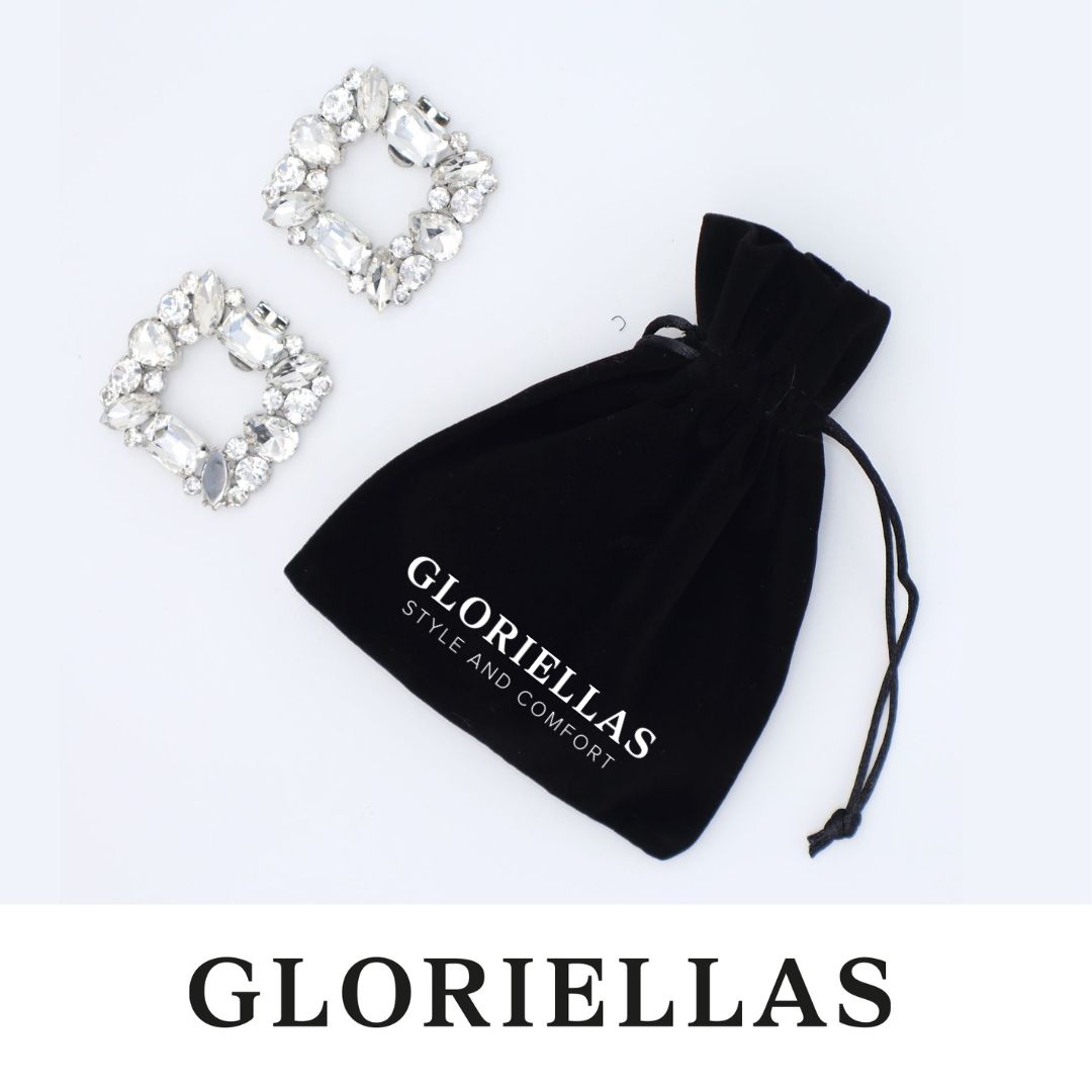 Gloriellas Schuhclips Iconic Star mit funkelnden Strasssteinen Schuhaccessoire