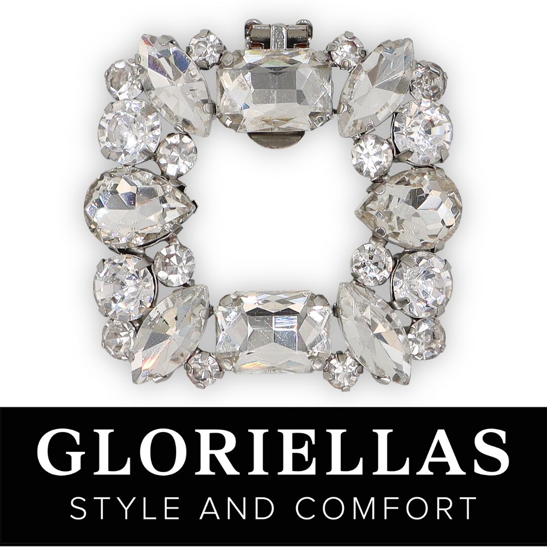 Gloriellas Schuhclips Iconic Star mit funkelnden Strasssteinen Schuhaccessoire